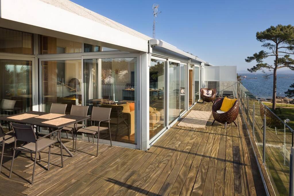 Atico Sotavento Apartment Isla de Arosa Bagian luar foto