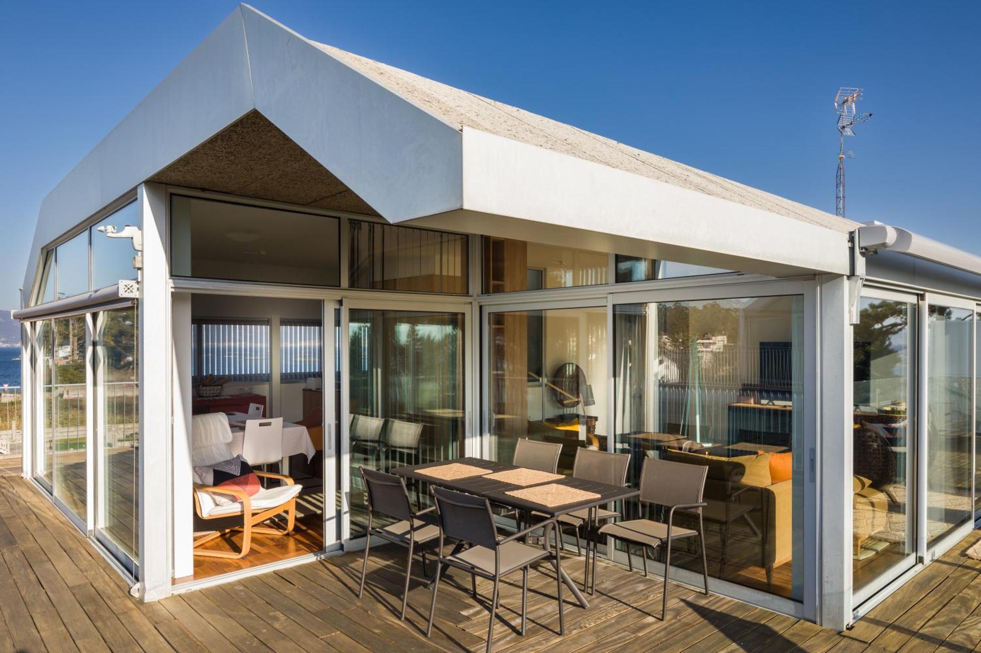 Atico Sotavento Apartment Isla de Arosa Bagian luar foto